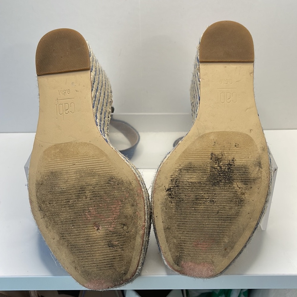 Cabi Wedge Sandals size 9.5 - Picture 5 of 8